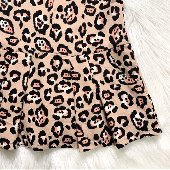 2/$20🌸 In Luv Cheetah Drop Waist Skater Dress - Picture 6 of 8